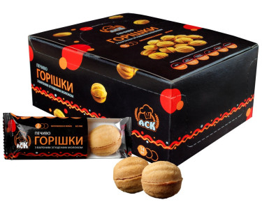 Батончик Горішок зі згущеним молоком 14 шт купити